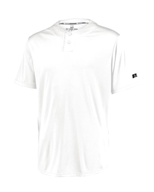 Russell Athletic Performance Two-Button Solid Jersey 3R7X2M