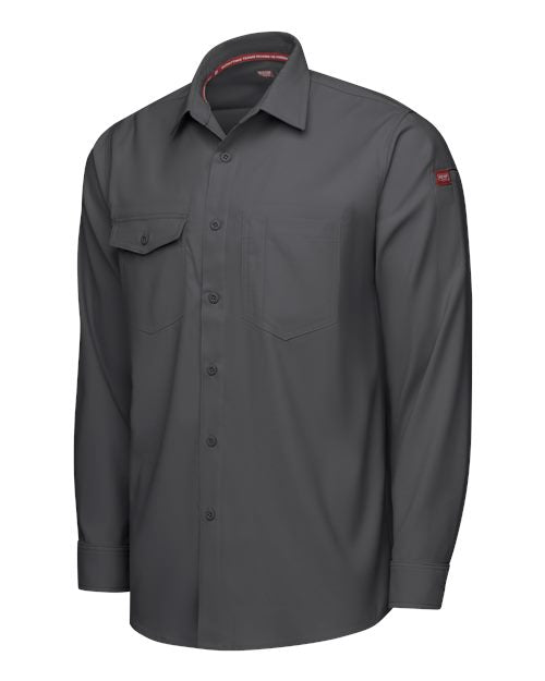 Red Kap Cooling Long Sleeve Work Shirt - Tall Sizes TSM4T