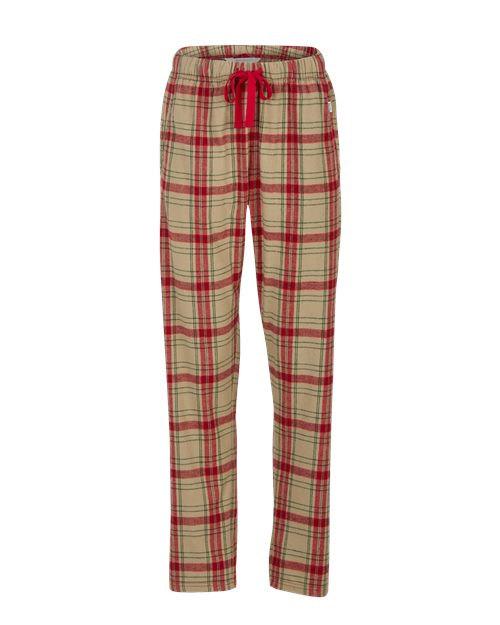 Boxercraft Women's Haley Flannel Pants BW6620 - Reindeer Plaid