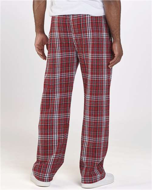 Boxercraft Harley Flannel Pants BM6624 - Garnet/ Black Plaid