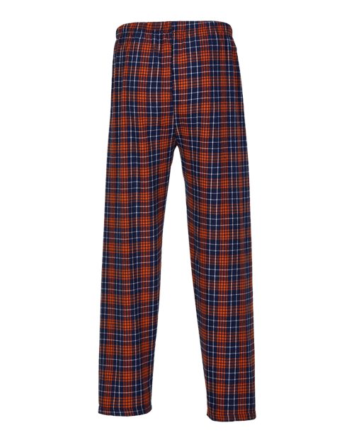Boxercraft Harley Flannel Pants BM6624 - Navy/ Orange Plaid