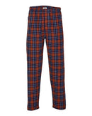 Boxercraft Harley Flannel Pants BM6624 - Navy/ Orange Plaid