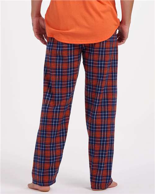 Boxercraft Harley Flannel Pants BM6624 - Navy/ Orange Plaid