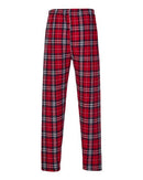 Boxercraft Harley Flannel Pants BM6624 - Navy/ Red Plaid