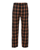 Boxercraft Harley Flannel Pants BM6624 - Orange/ Black Plaid