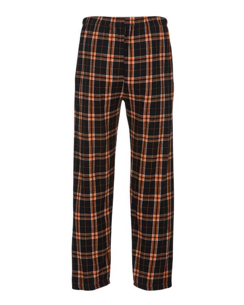 Boxercraft Harley Flannel Pants BM6624 - Orange/ Black Plaid