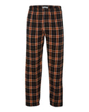 Boxercraft Harley Flannel Pants BM6624 - Orange/ Black Plaid