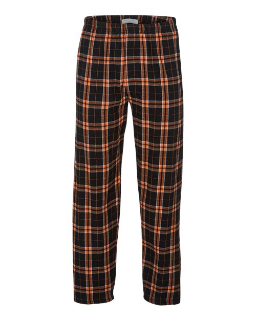 Boxercraft Harley Flannel Pants BM6624 - Orange/ Black Plaid