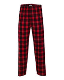 Boxercraft Harley Flannel Pants BM6624 - Red/ Black Plaid