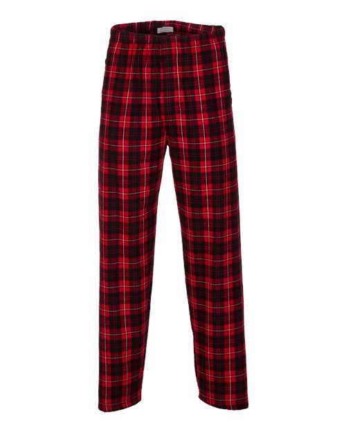 Boxercraft Harley Flannel Pants BM6624 - Red/ Black Plaid