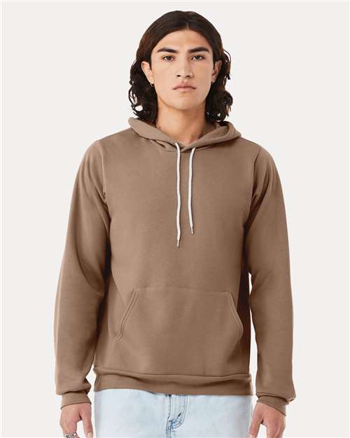 BELLA + CANVAS Sponge Fleece Hoodie 3719 - Vintage Brown