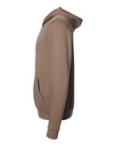 BELLA + CANVAS Sponge Fleece Full-Zip Hoodie 3739 - Vintage Brown