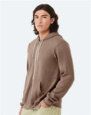 BELLA + CANVAS Sponge Fleece Full-Zip Hoodie 3739 - Vintage Brown