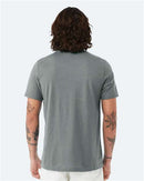 BELLA + CANVAS CVC Jersey Tee 3001CVC - Heather Blue Storm
