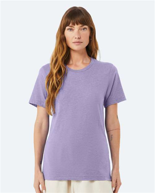 BELLA + CANVAS CVC Jersey Tee 3001CVC - Heather Dark Lavender