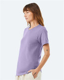 BELLA + CANVAS CVC Jersey Tee 3001CVC - Heather Dark Lavender