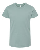 BELLA + CANVAS Youth Jersey Tee 3001Y - Dusty Blue