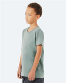 BELLA + CANVAS Youth Jersey Tee 3001Y - Dusty Blue