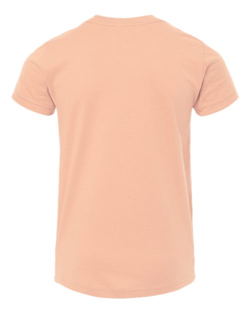 BELLA + CANVAS Youth Jersey Tee 3001Y - Peach
