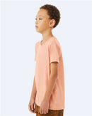 BELLA + CANVAS Youth Jersey Tee 3001Y - Peach