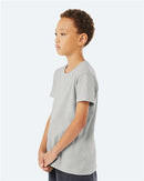BELLA + CANVAS Youth Jersey Tee 3001Y - Solid Athletic Grey