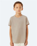 BELLA + CANVAS Youth Jersey Tee 3001Y - Tan