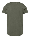 BELLA + CANVAS Youth CVC Jersey Tee 3001YCVC - Heather Military Green