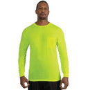 Rothco Moisture Wicking Long Sleeve Pocket T-Shirt - Safety Green. Item