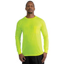 Rothco Moisture Wicking Long Sleeve Pocket T-Shirt - Safety Green. Item