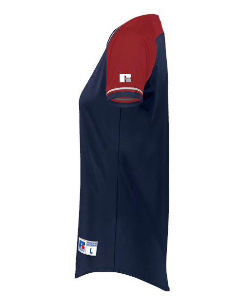 Russell Athletic Women's Classic V-Neck Jersey R01X3X