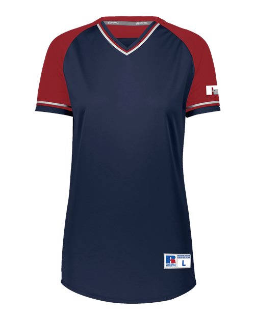 Russell Athletic Women's Classic V-Neck Jersey R01X3X
