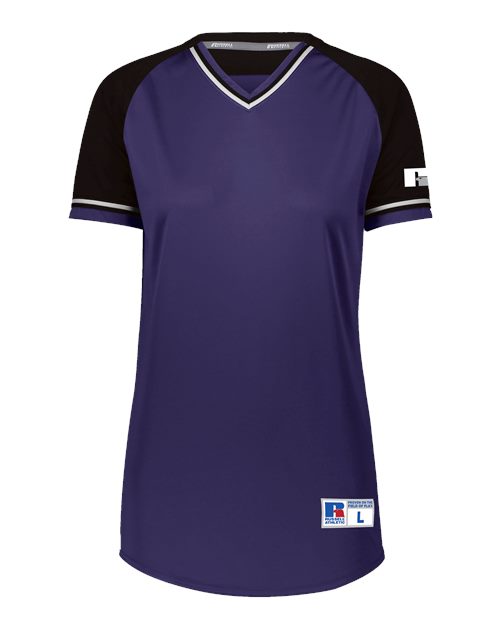 Russell Athletic Women's Classic V-Neck Jersey R01X3X