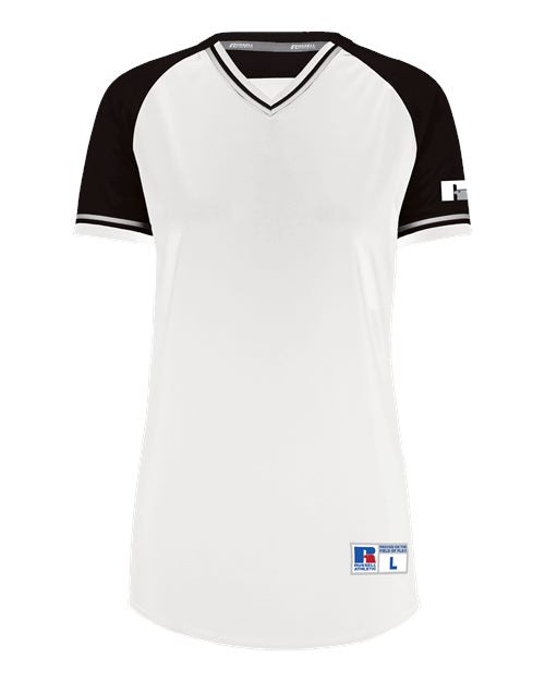 Russell Athletic Women's Classic V-Neck Jersey R01X3X