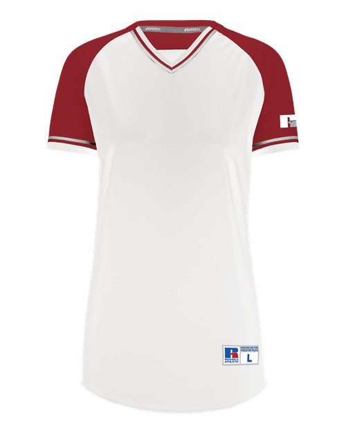 Russell Athletic Women's Classic V-Neck Jersey R01X3X