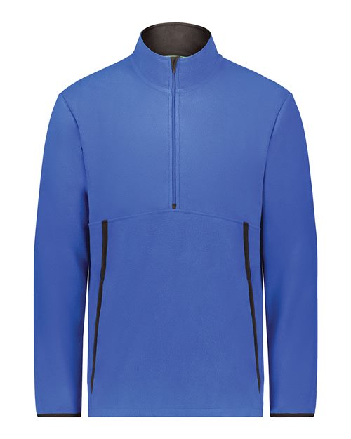 Augusta Sportswear Eco Revive™ Youth Polar Fleece Quarter-Zip Pullover 6856