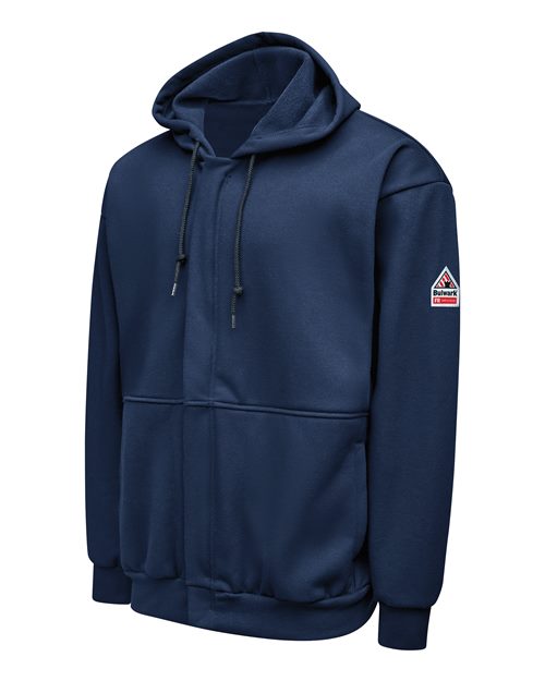 Bulwark Full-Zip Fleece Hooded Sweatshirt - Tall Sizes SMZ8T