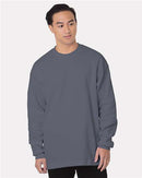 Bayside USA-Made Heavyweight Waffle Knit Thermal 8205