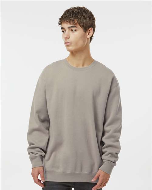 Independent Trading Co. Heavyweight Crewneck Sweatshirt IND3000 - Cement