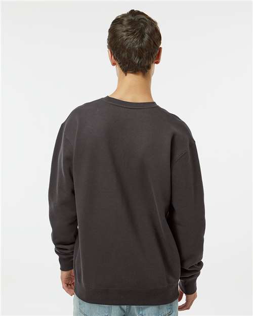 Independent Trading Co. Heavyweight Crewneck Sweatshirt IND3000 - Asphalt
