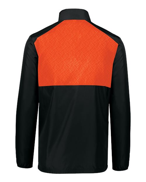 Holloway SeriesX Quarter-Zip Pullover 229533 - Black/ Orange