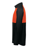 Holloway SeriesX Quarter-Zip Pullover 229533 - Black/ Orange