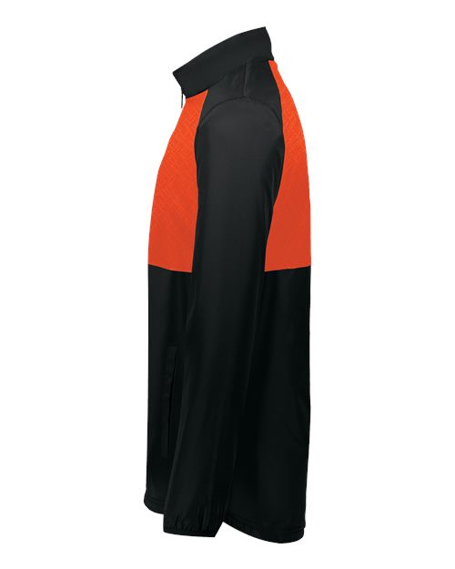 Holloway SeriesX Quarter-Zip Pullover 229533 - Black/ Orange