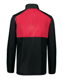 Holloway SeriesX Quarter-Zip Pullover 229533 - Black/ Scarlet