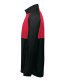 Holloway SeriesX Quarter-Zip Pullover 229533 - Black/ Scarlet