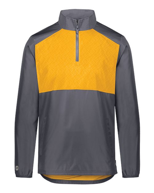 Holloway SeriesX Quarter-Zip Pullover 229533 - Carbon/ Gold