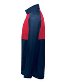 Holloway SeriesX Quarter-Zip Pullover 229533 - Navy/ Scarlet