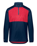 Holloway SeriesX Quarter-Zip Pullover 229533 - Navy/ Scarlet