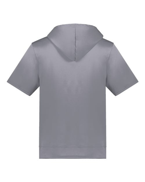 Augusta Sportswear Fleece Short Sleeve Hooded Pullover 6871