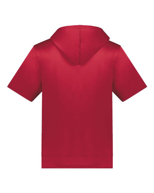 Augusta Sportswear Fleece Short Sleeve Hooded Pullover 6871
