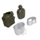 Rothco 4 Piece Canteen Kit With Cover, Aluminum Cup & Stove / Stand. Item